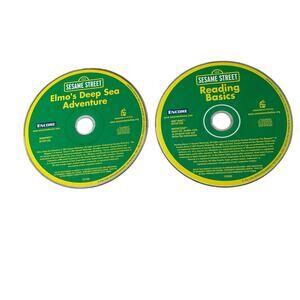 Sesame Street Disc Windows Mac Reading Basics & Elmo's Deep Sea Adventure READ